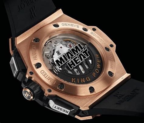 hublot limited edition miami heat watch|Hublot unico Miami.